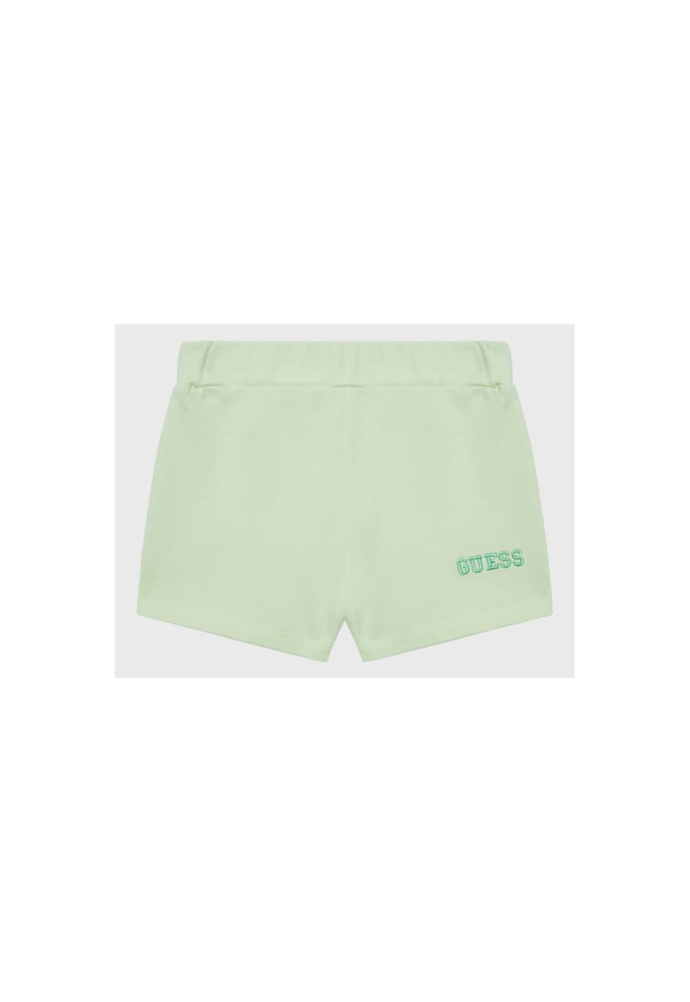Pantaloni scurti copii bumbac - Verde