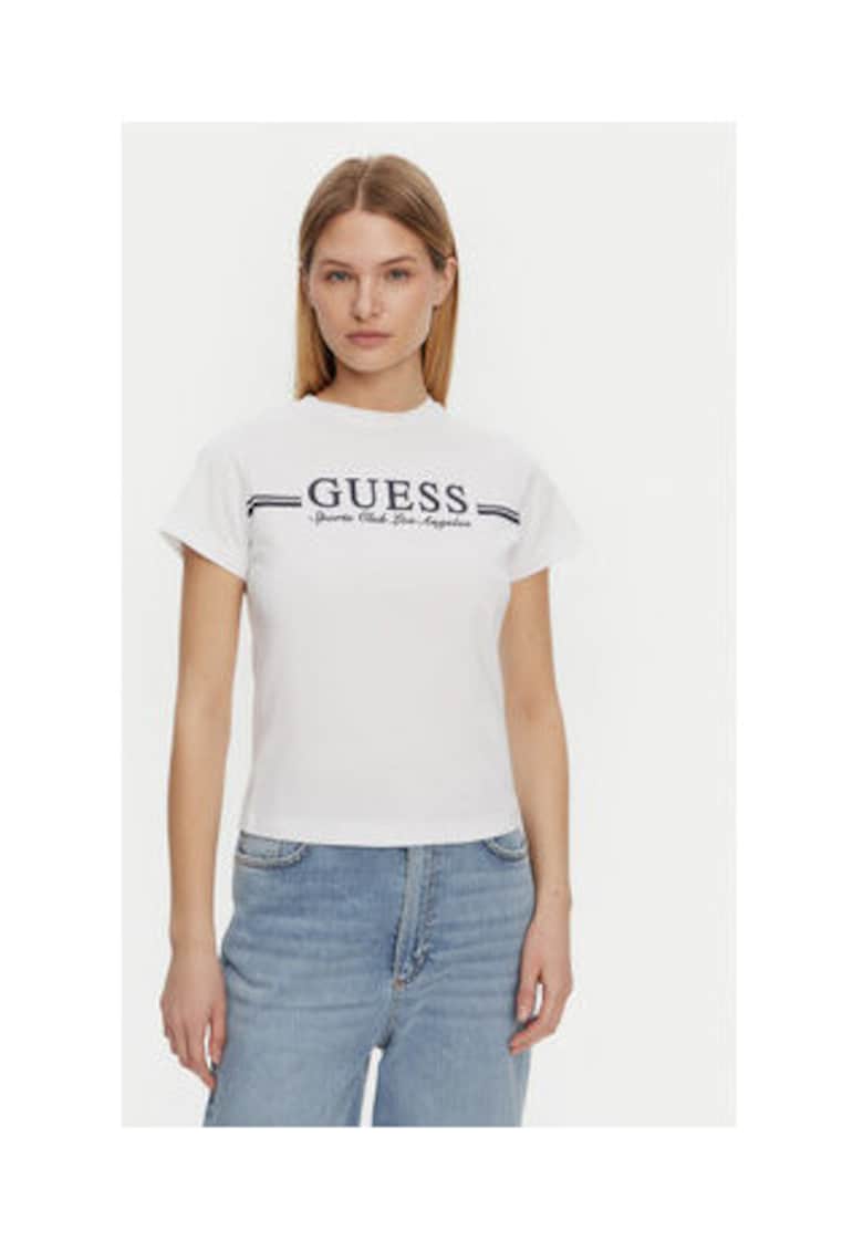 Oferte la Tricou din bumbac organic cu logo distinctiv - Alb