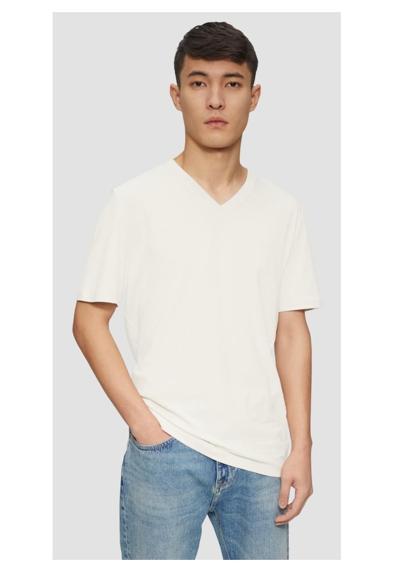 Oferte la Tricou barbati cu anchior - Regular fit - din bumbac - Verde