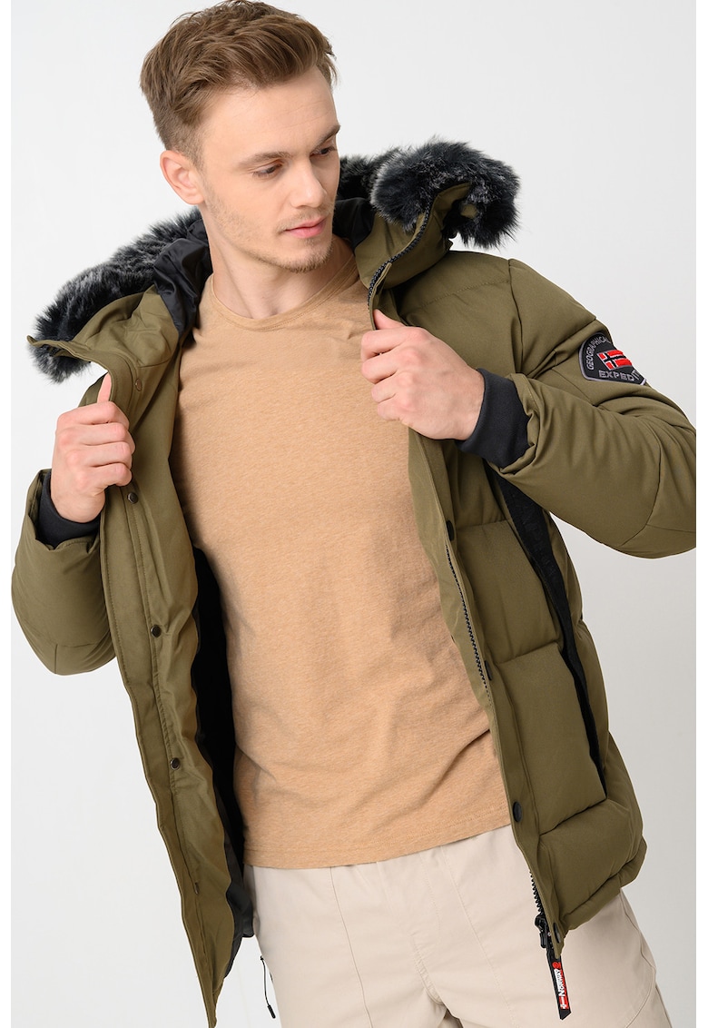 Oferte la Geaca cu vatelina Delote - Kaki inchis