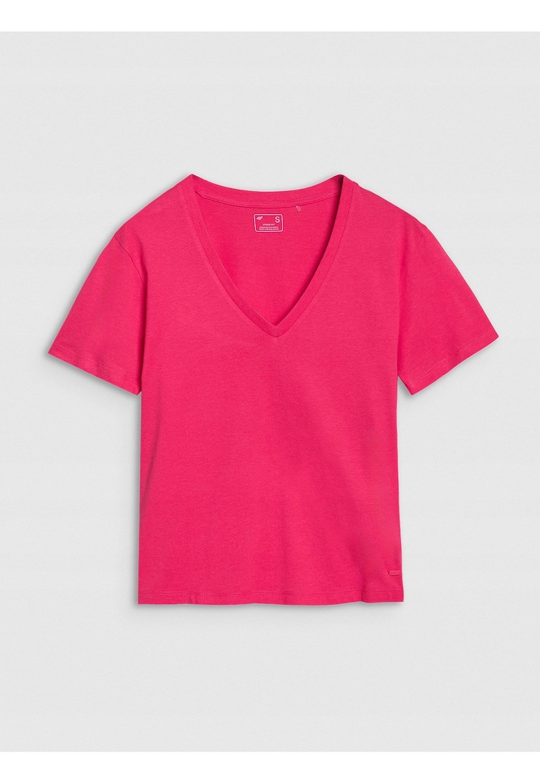 Oferte la Tricou dama -  supradimensionat - roz - Roz