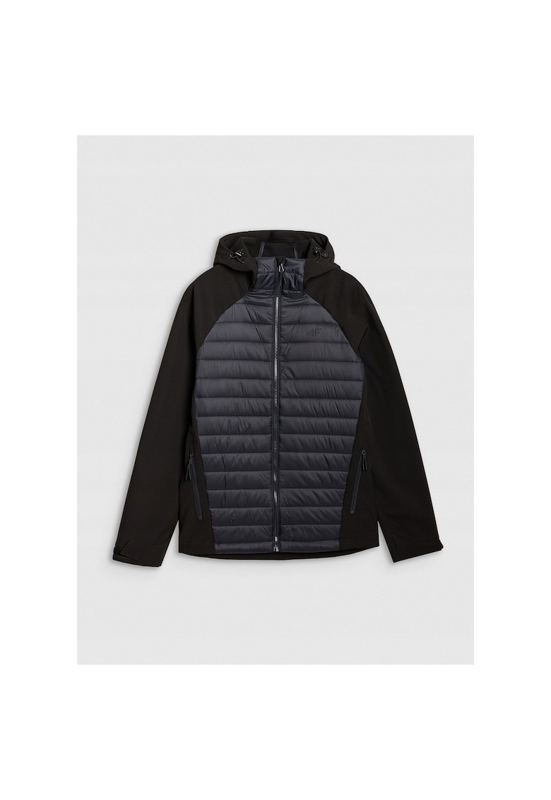 Oferte la Jacheta sport barbati SSS25TSOFM425-20S - 4F - Fleece - Negru -