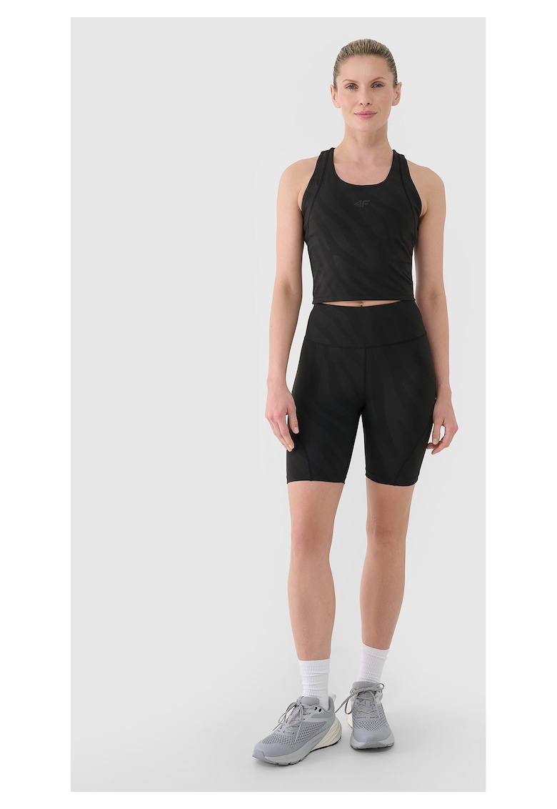 Oferte la Colanti Femei  Talia Inalta - Negru Intens - Material Sintetic
