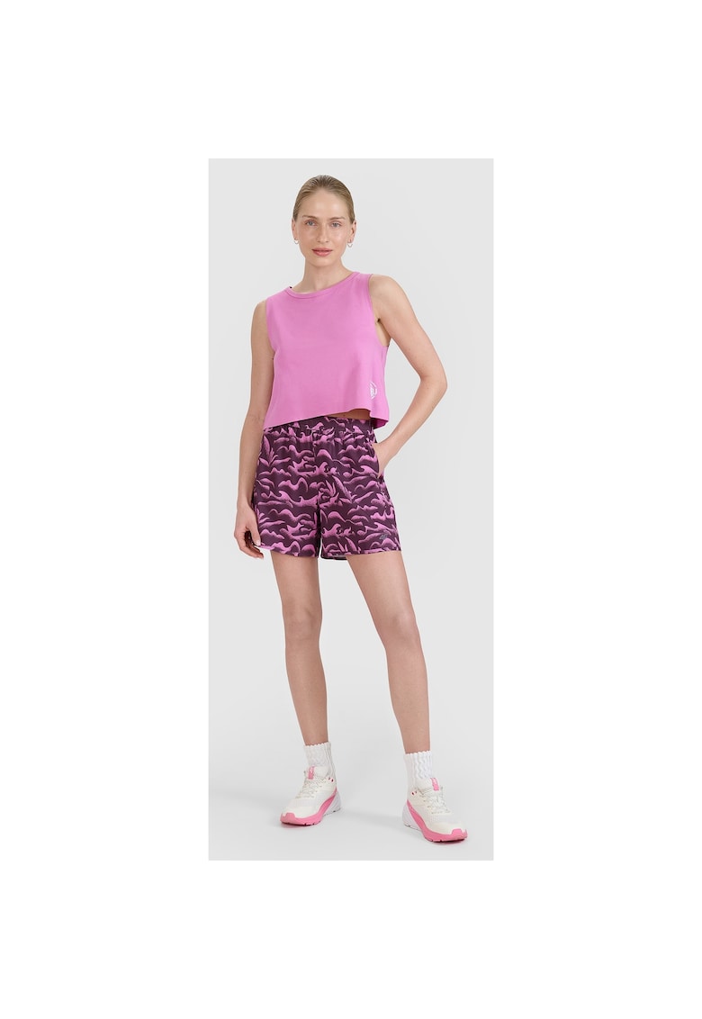 Oferte la Pantaloni scurti de plaja  violet - material elastic - fara captuseala - pentru inot