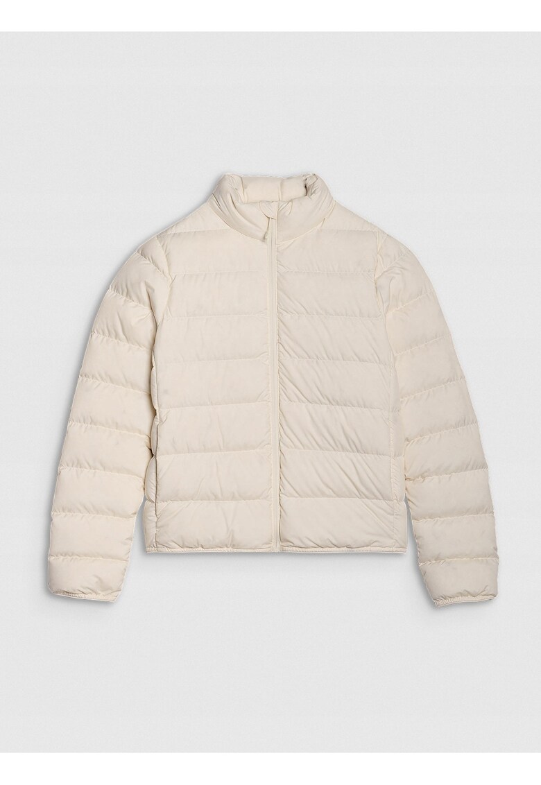 Oferte la Geaca dama  puf natural - alb