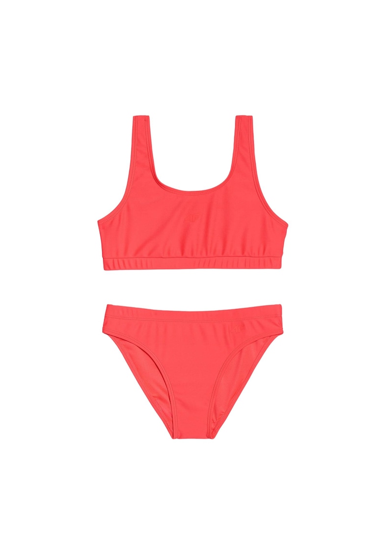 Oferte la Costum de baie fete  din doua piese - sintetic/elastan - rosu