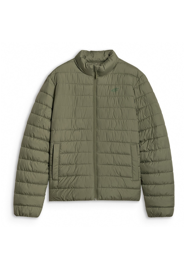 Oferte la Geaca Matlasata din Puf Sintetic pentru Barbati - Confortabila si Durabila - Kaki -  Rezistenta la Umezeala - Ideala pentru Multi Active Outdoor - Sezon AW25