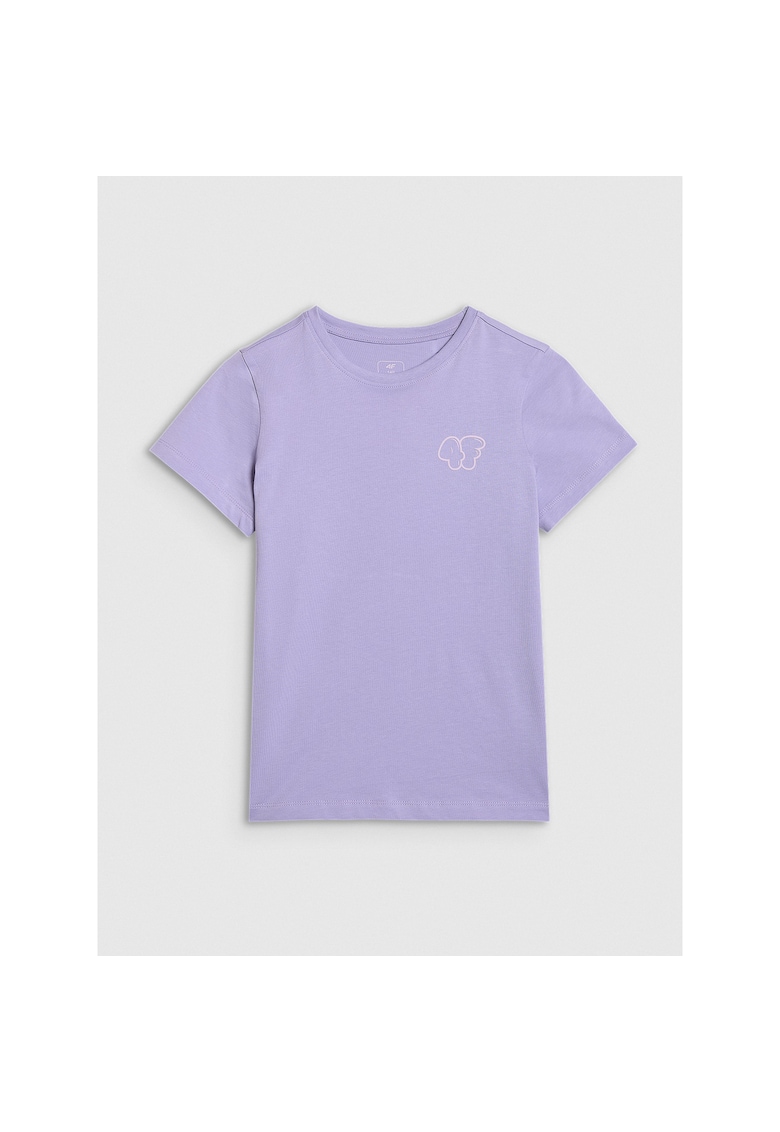 Oferte la Tricou Fete  Junior - Bumbac - 78945 - Violet deschis