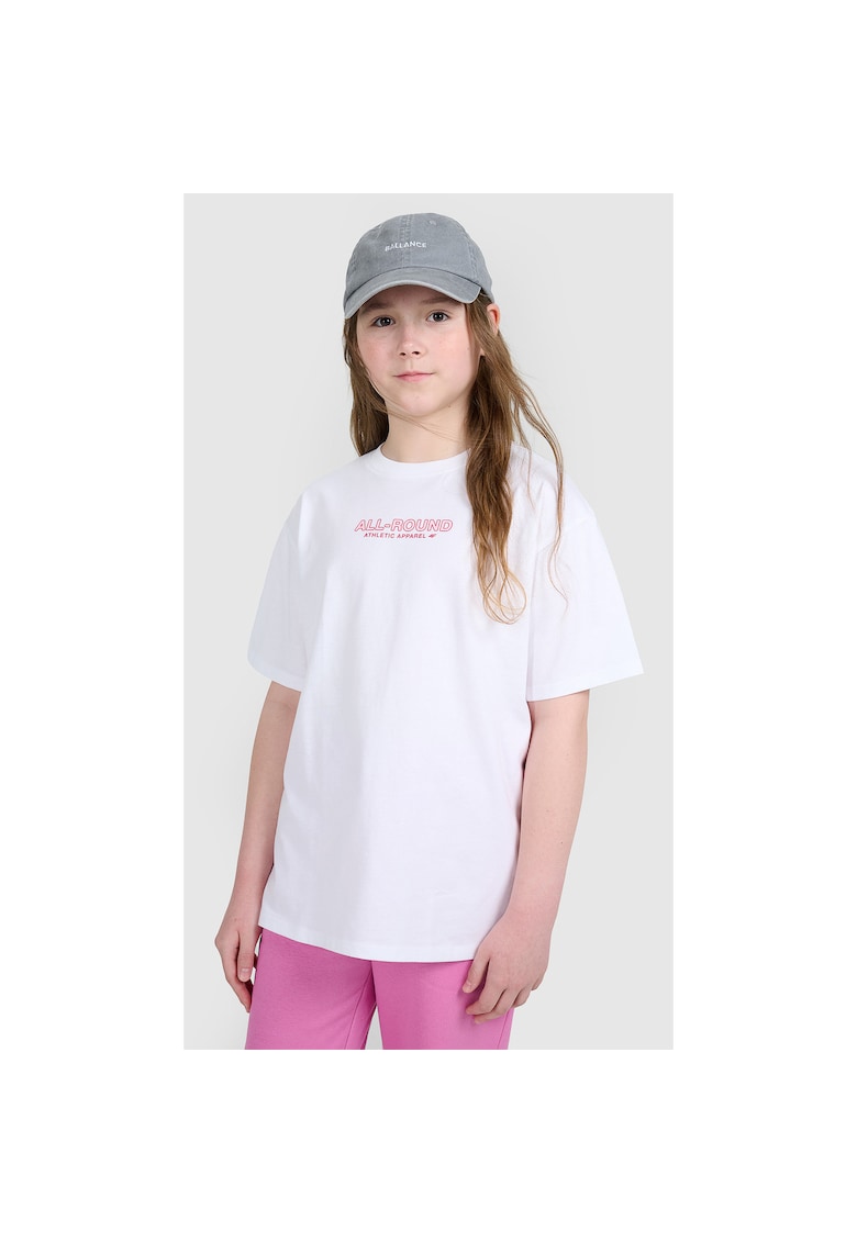 Oferte la Tricou Oversize  Bumbac - 37954 - Alb