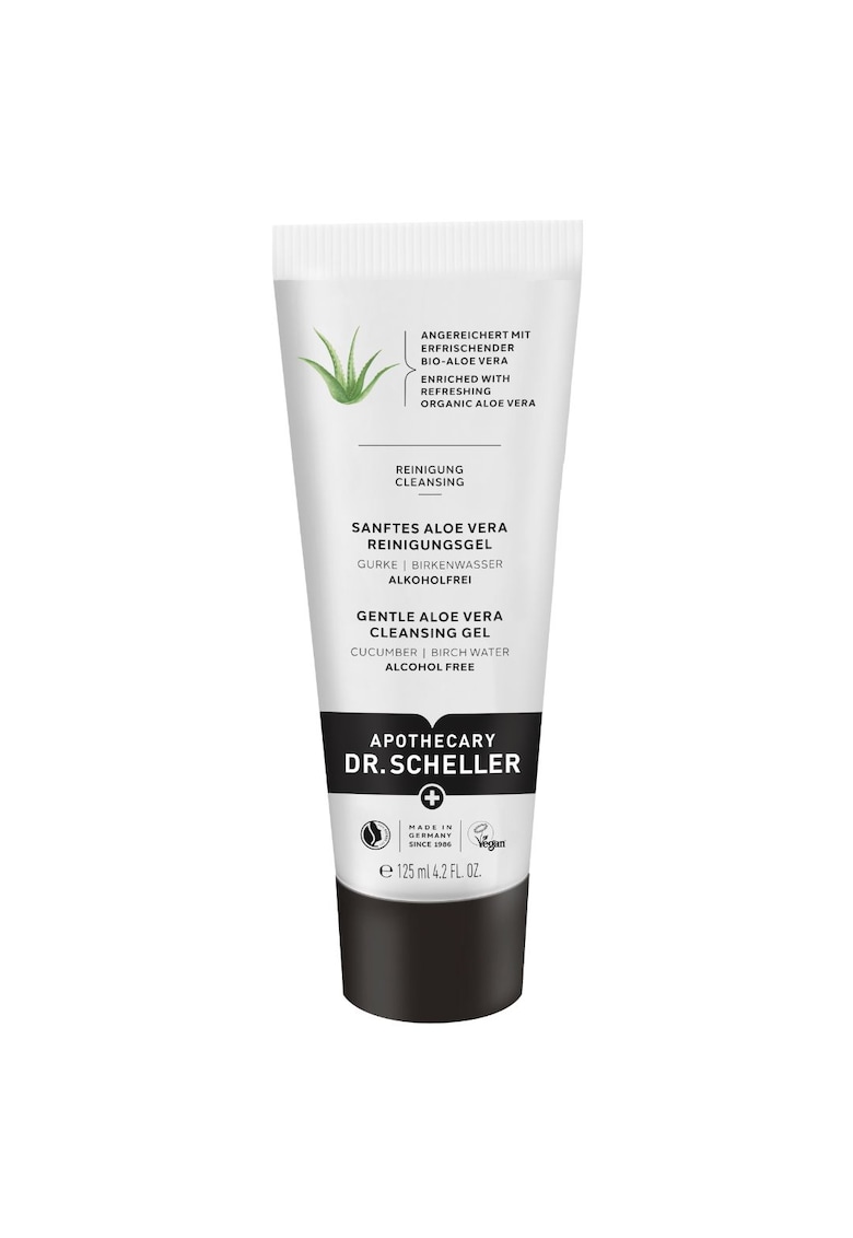 Oferte la Gel de curatare facial delicat cu aloe vera - Dr. Scheller - 125 ml
