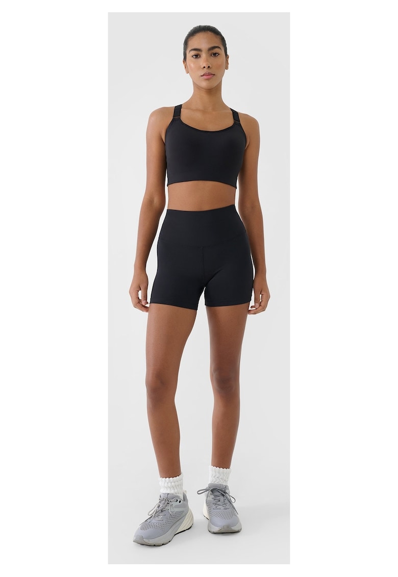 Oferte la Colanti sport  talie inalta - croiala slim - negri - material reciclabil