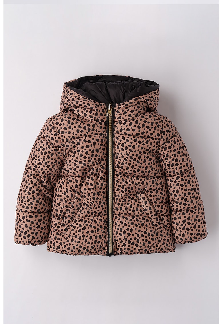 Oferte la Geaca reversibila cu gluga - Negru/Maro