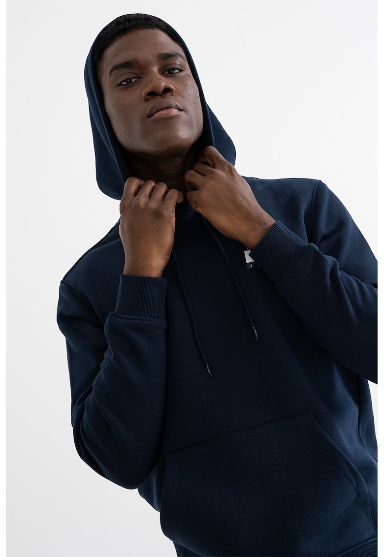 Oferte la Hanorac regular-fit cu imprimeu logo - Bleumarin