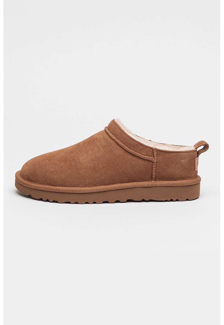 Oferte la Ghete slip-on de piele intoarsa Classic Micro - Caramel