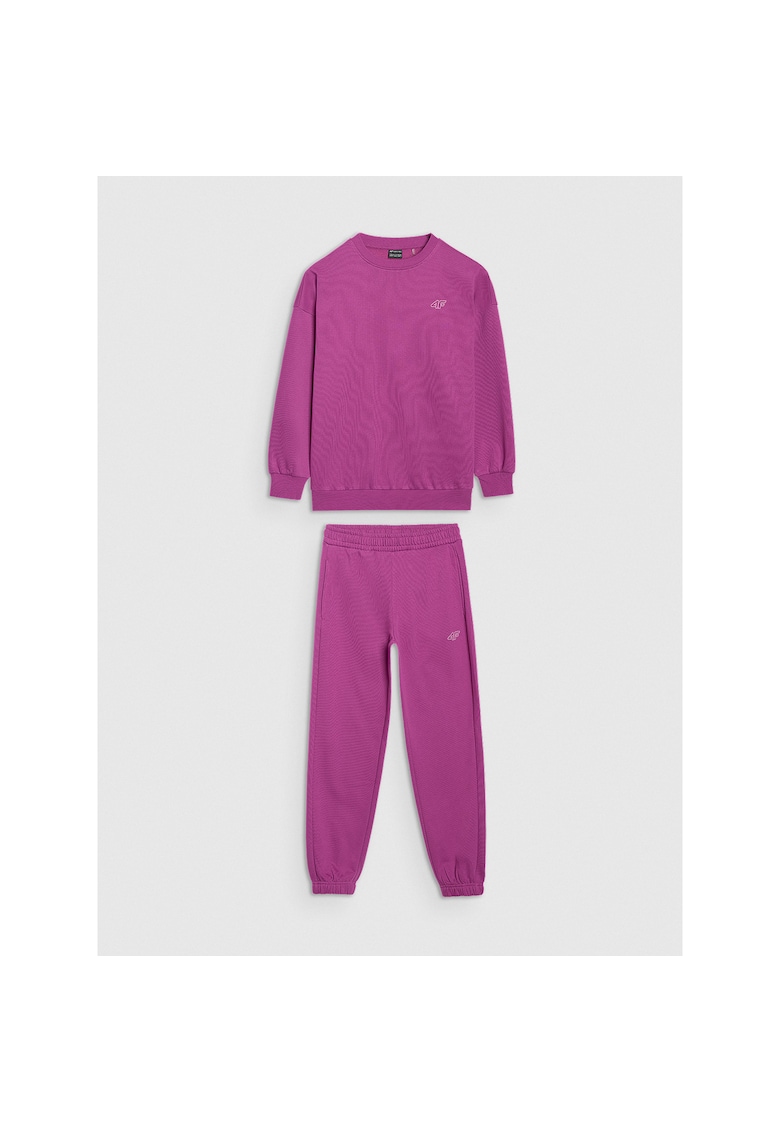 Oferte la Trening Unisex Junior  Bumbac - Oversize - 49745 - Roz inchis