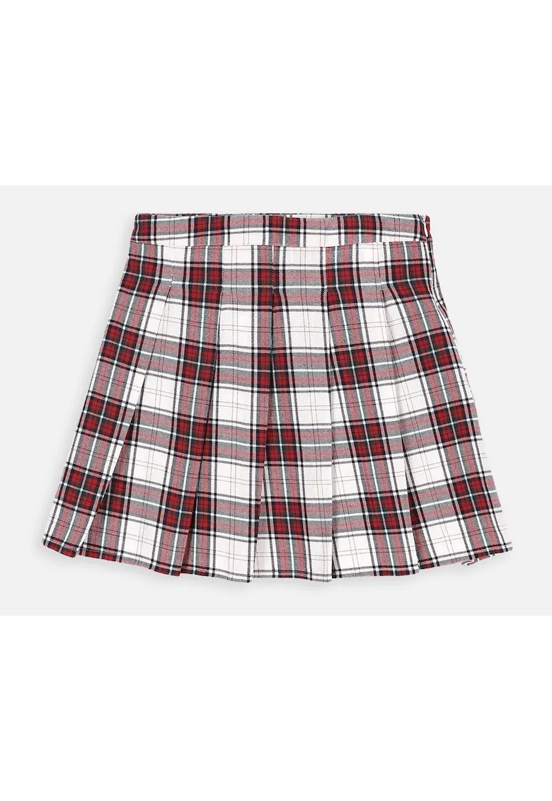 Oferte la Fusta mini plisata cu imprimeu in carouri