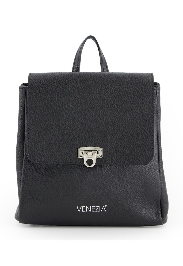Oferte la Rucsac din piele neagra de culoarea mazarei