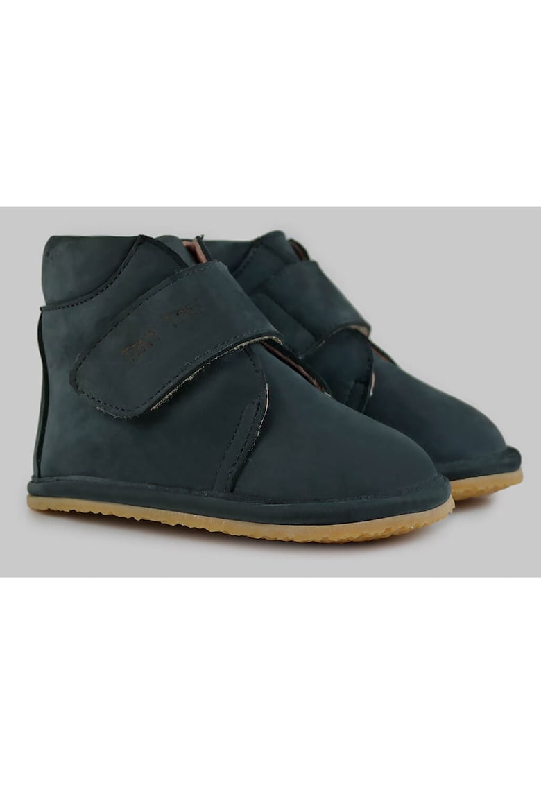 Oferte la Ghete Barefoot din piele nabuc - Bleumarin inchis