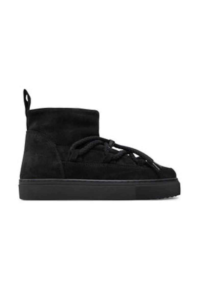 Oferte la Ghete  piele naturala - negru - Negru
