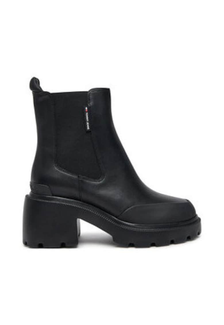 dama  piele naturala - negru - Negru