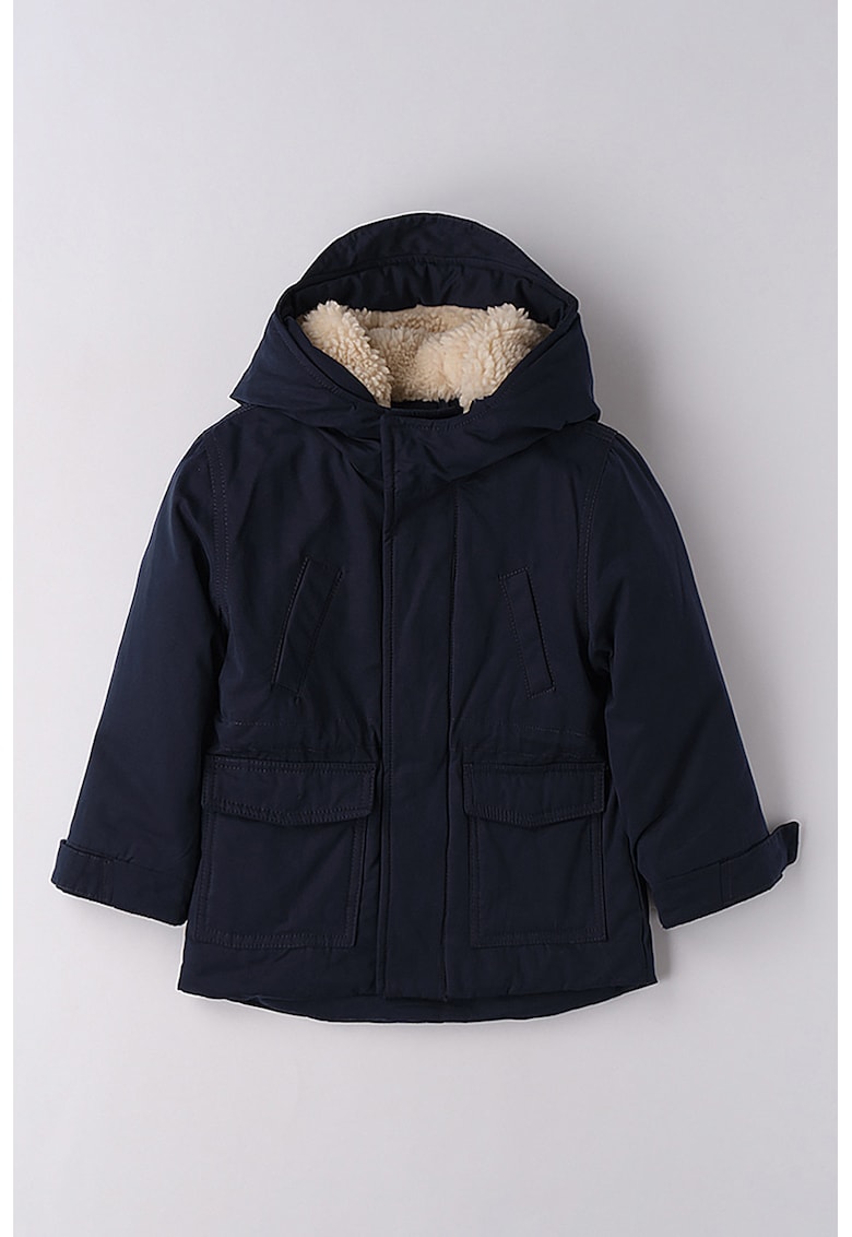 Oferte la Geaca parka cu captuseala din plus - Albastru ultramarin