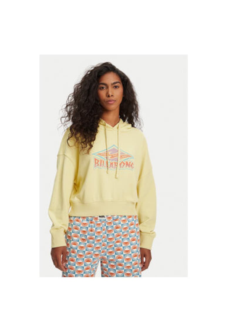 Oferte la Bluza dama  EBJFT00146 - Bumbac/Poliester - Galben - Galben