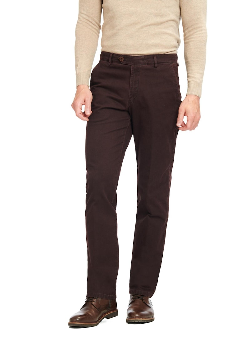 Oferte la Pantaloni barbati  Bonn 6442 bordo - Visiniu