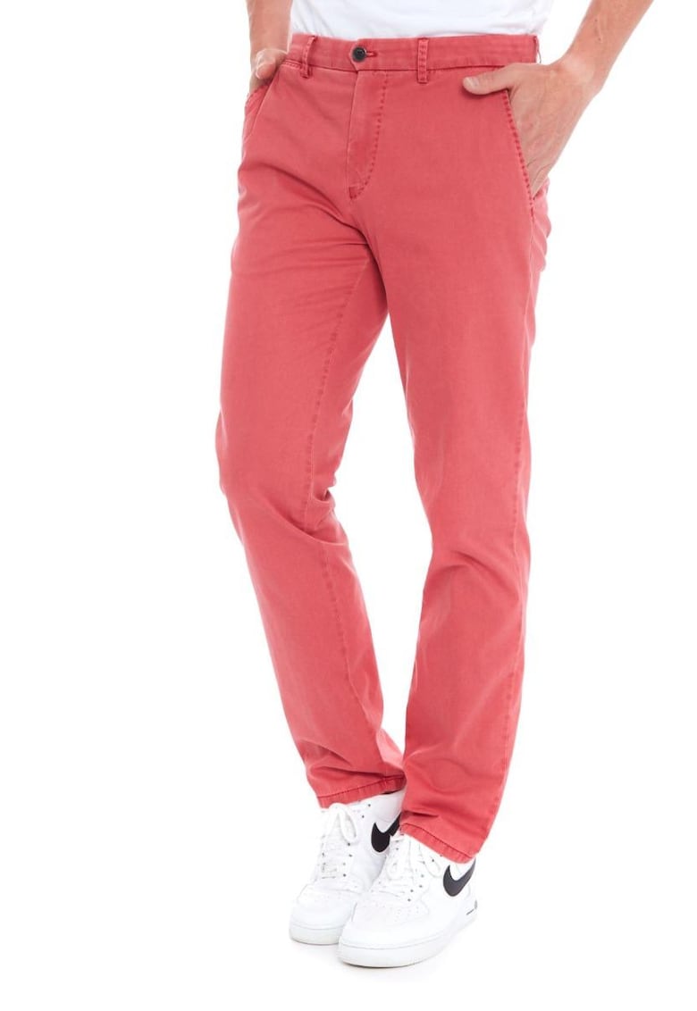 Oferte la Pantaloni barbati -  Conti 5525 - Rosu - Rosu