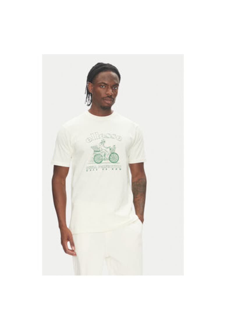 Oferte la Tricou barbati  SHZ21848904 - Bumbac - 43977 - Alb
