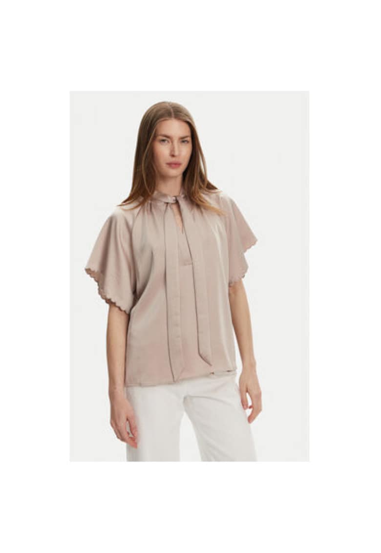 Oferte la Bluza dama  BBW4439 - Poliester reciclat - Bej - Bej