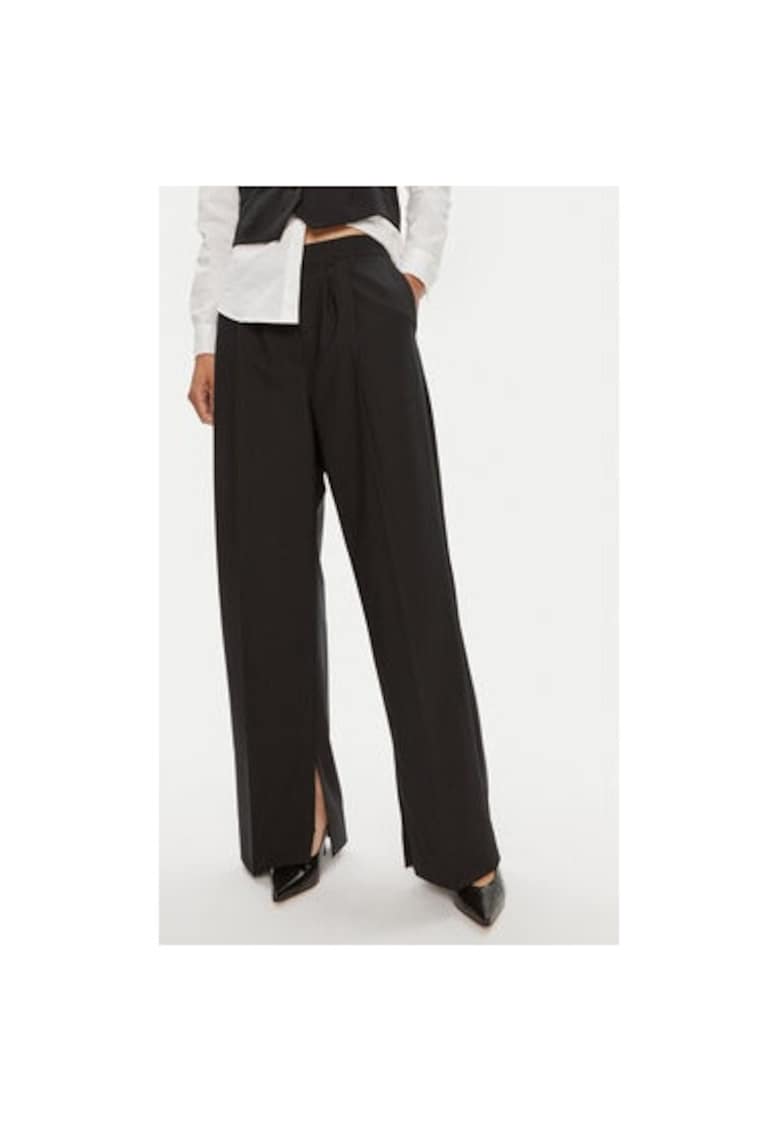 Oferte la Pantaloni dama -  304479410 - Poliester/Lana - Albastru - Albastru
