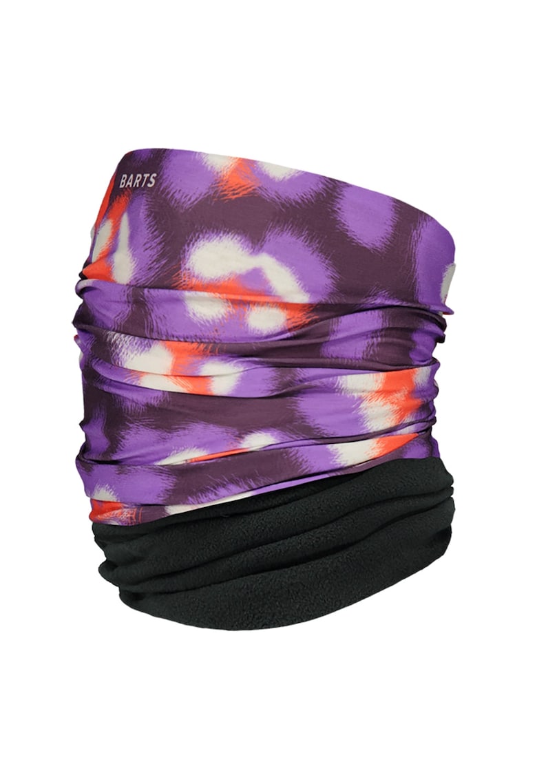 Oferte la Guler din fleece cu model circular - Portocaliu mandarina/Violet prafuit/Ametist