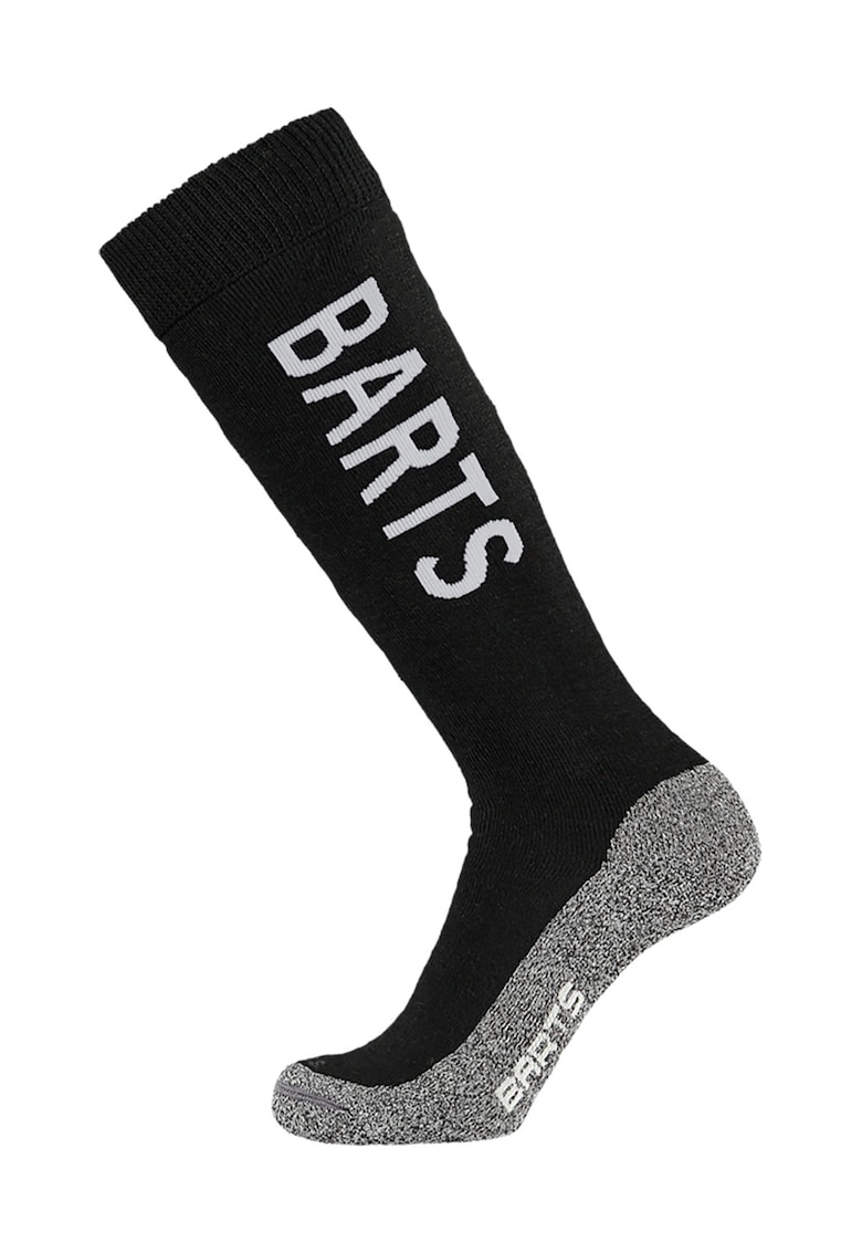 Oferte la Sosete mid-calf unisex din amestec de lana cu logo pentru ski - Alb/Negru/Gri melange