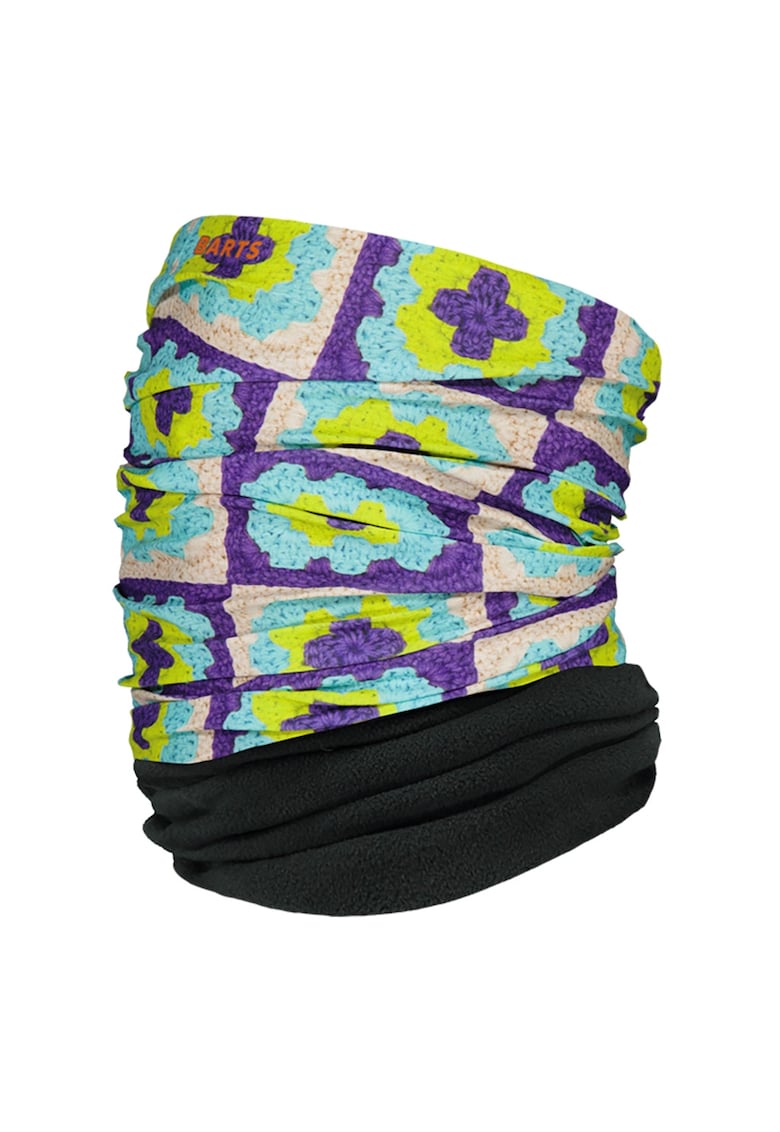 Oferte la Guler din fleece cu model circular - Multicolor