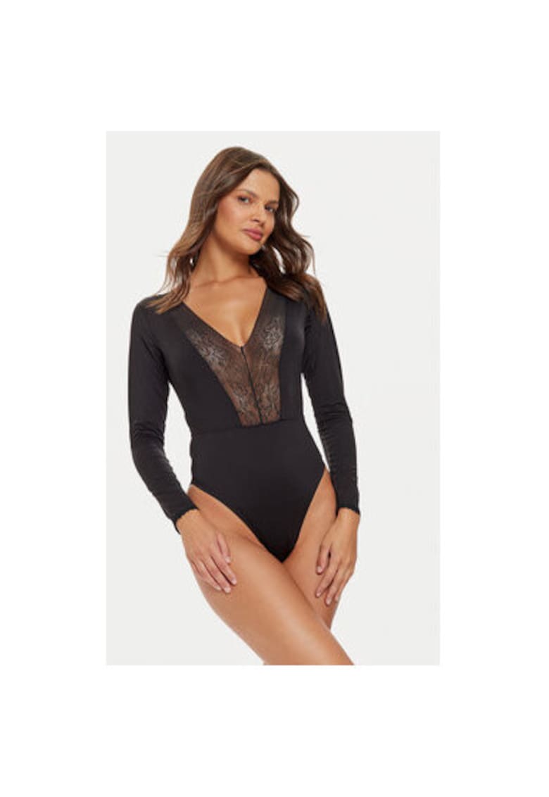 Oferte la Body dama -  304807978 - Poliamida - Negru - Negru