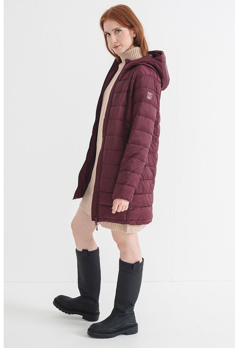 Oferte la Geaca cu buzunare laterale - Violet