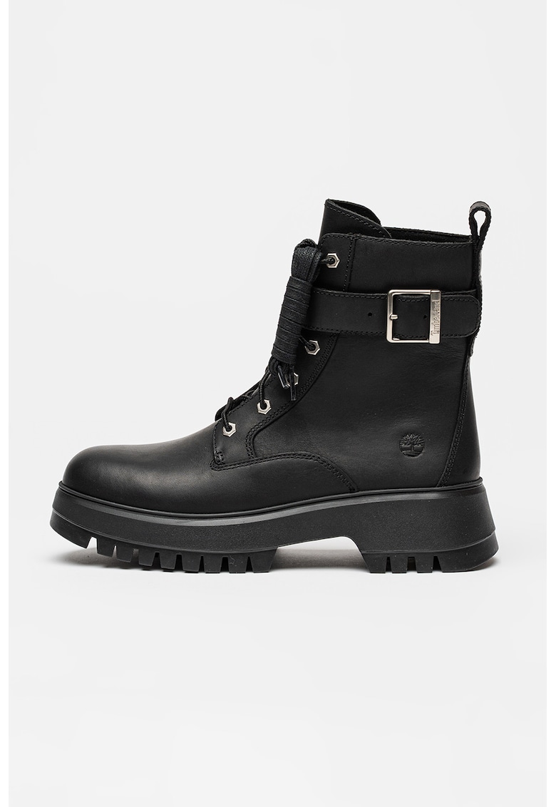 Oferte la Ghete din piele Cora Valley - Negru