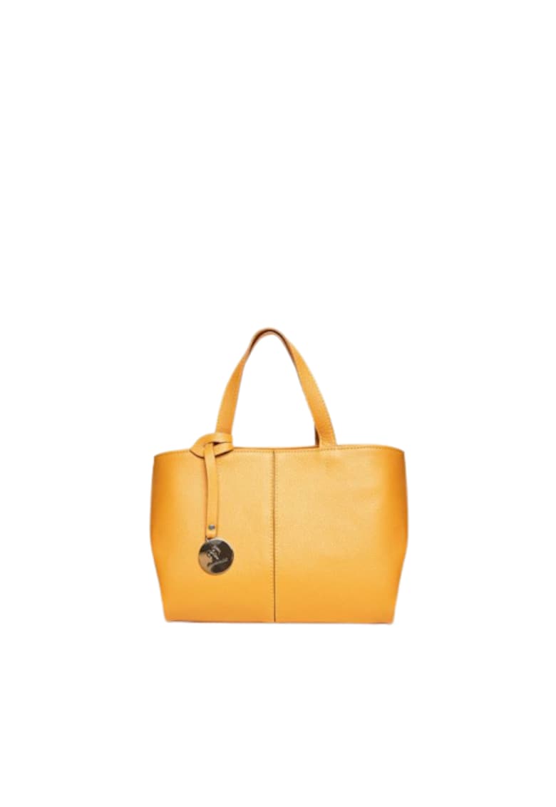 Oferte la Geanta dama piele -  Cosulet Ana mic - galben - 31x14x20 cm