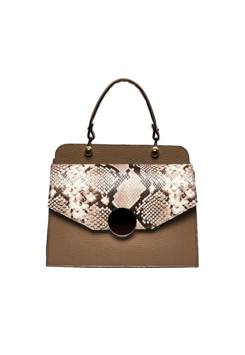 Oferte la Geanta dama piele -  Felicia - 26x12x20 - Grej