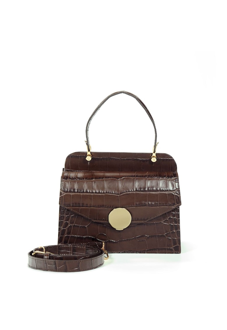 Oferte la Geanta dama piele -  Felicia - 26 x 12 x 20 - Maro