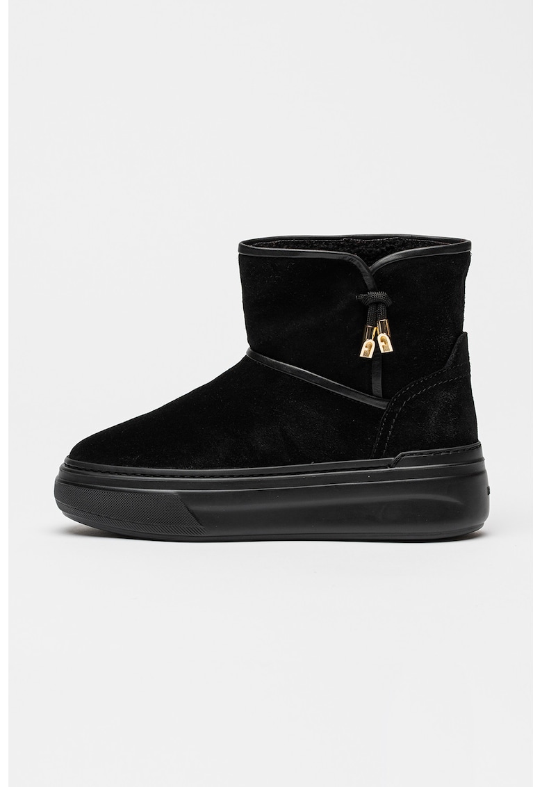 Oferte la Ghete slip-on din piele intoarsa Nuage - Negru