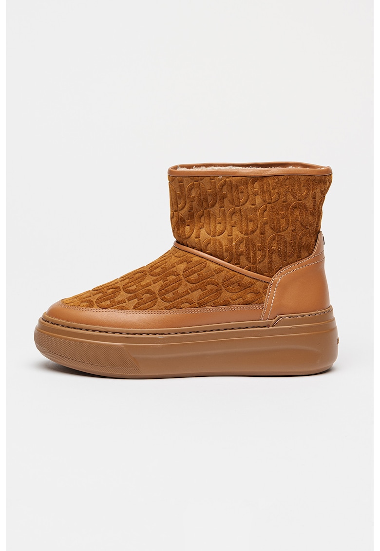 Oferte la Ghete slip-on Nuage - Maro scortisoara