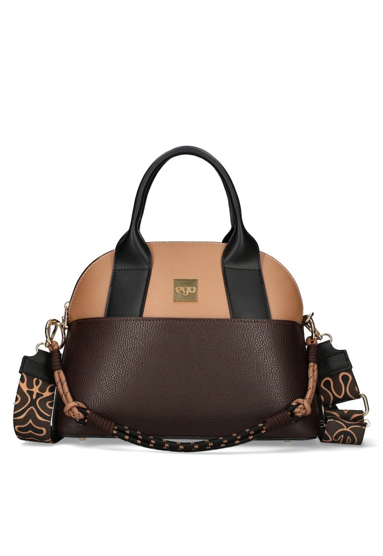 Oferte la Geanta dama piele naturala ES0266SA 110024JZ - Maro/Bej