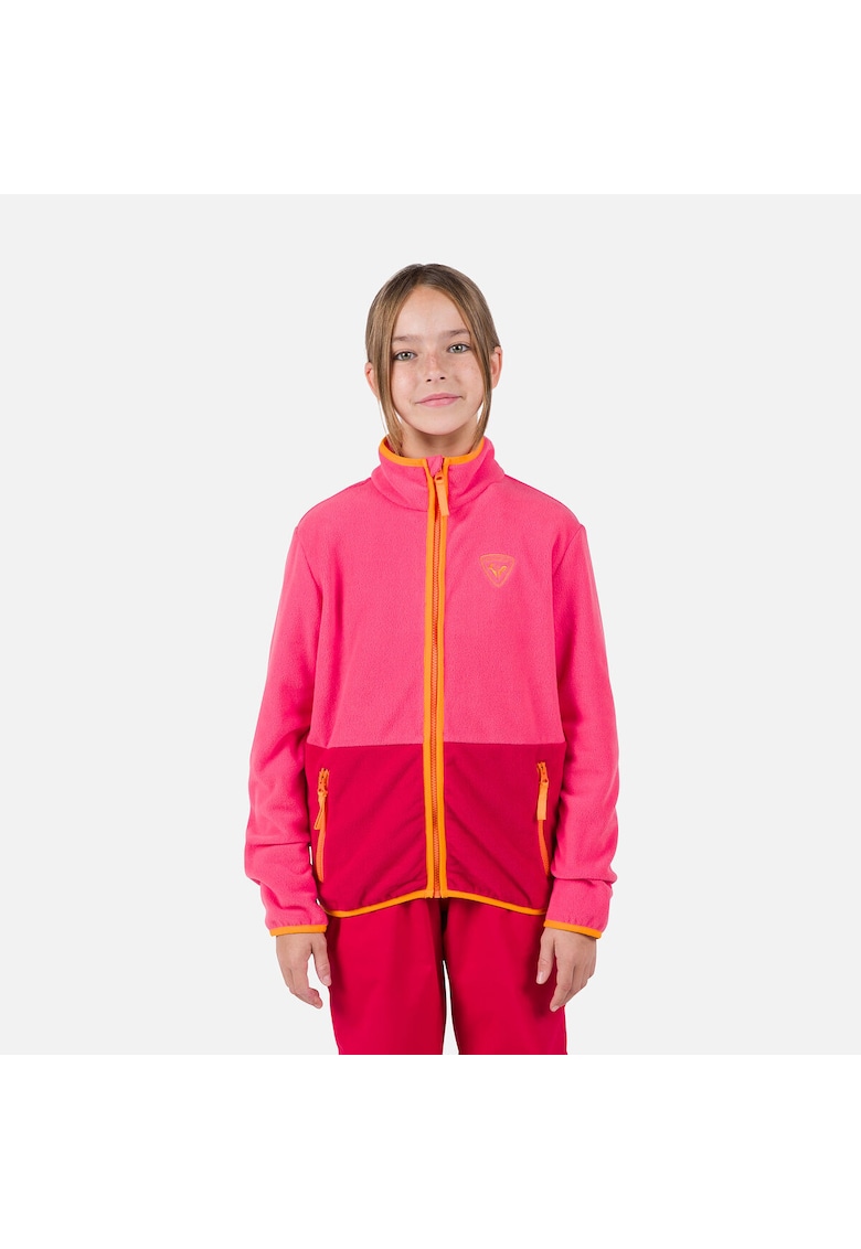Oferte la Bluza sport  Strawpile fleece - cu fermoar - pentru juniori - roz - Roz