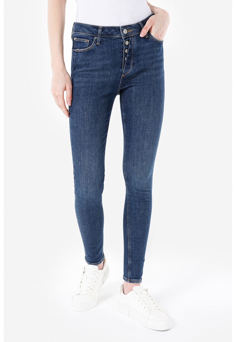 Blugi skinny 759 Lara - Albastru inchis