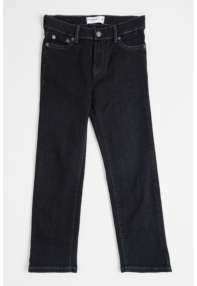 Oferte la Blugi cu croiala dreapta - Negru