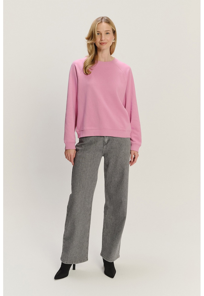 Oferte la Bluza de trening lejera cu maneci raglan - Roz pastel