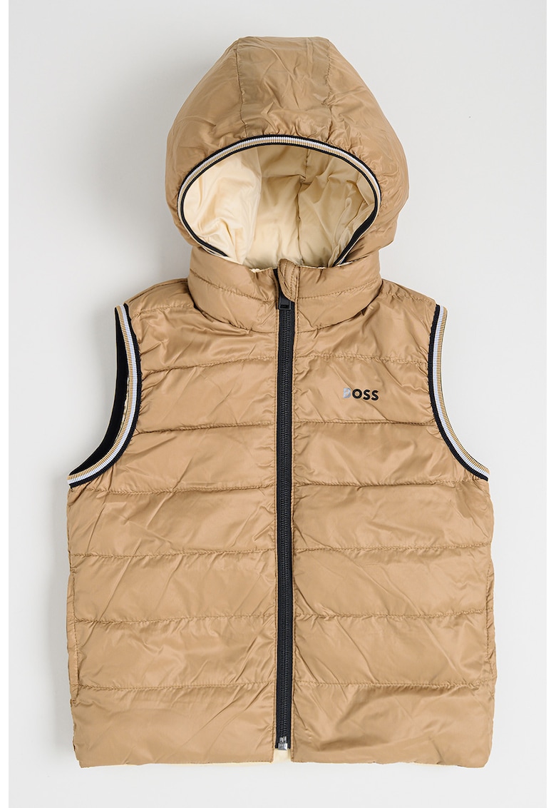 Oferte la Vesta reversibila cu umplutura de puf - Bej deschis