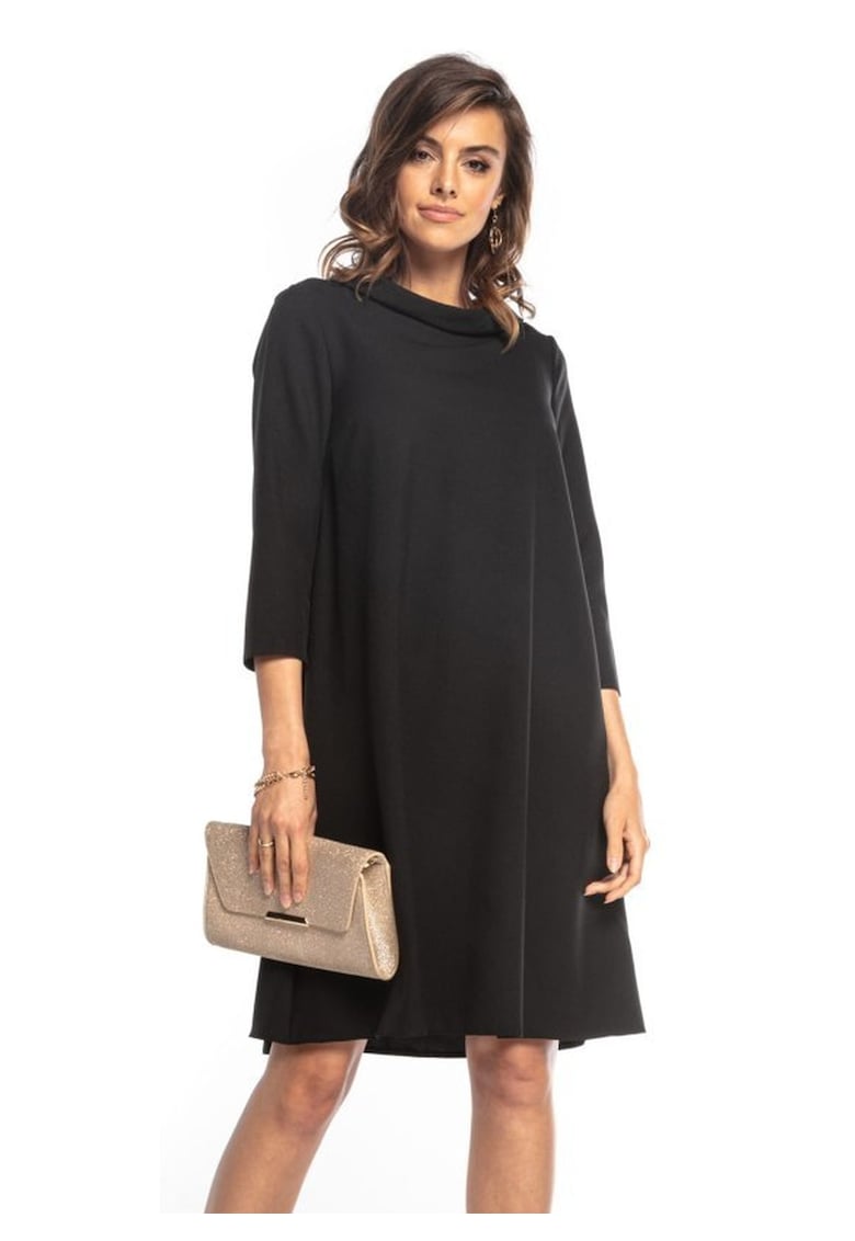 Oferte la Rochie midi cu guler T349