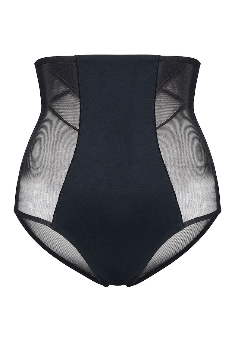 Oferte la Chiloti tanga dama - modelatori cu talie inalta Negru Sculpt - Negru